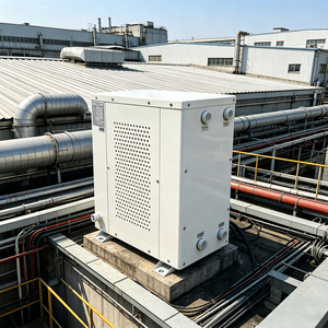 Pompe à chaleur géothermique à source terrestre avec onduleur 10-40 kW, WiFi, alimentation électrique et solaire, haute efficacité pour usage domestique extérieur - Product Image 4