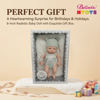 Poupées reborn en silicone souple de 8 pouces, kit de poupées reborn réalistes, poupées bébés réalistes en silicone pour filles, cadeaux