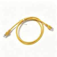 Câble Réseau Cat5e UTP de Qualité Supérieure 1,5 m, Cordon de Communication RJ45 Ethernet Rapide pour Bureaux Commerciaux, Caméras de Surveillance et Routeurs