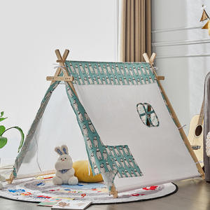 Tentes jouets <span class=keywords><strong>en</strong></span> coton pour enfants petite <span class=keywords><strong>cabane</strong></span> de jeu intérieure pour filles et garçons princesse <span class=keywords><strong>tipi</strong></span> tente maison douce tentes jouets pour enfants - Product Image 3