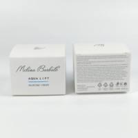 Boîtes d'emballage cosmétiques haut de gamme personnalisées, imprimées en couleur, boîtes en carton blanc recyclables.