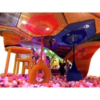 Équipement de jeu en filet d'escalade souple commercial, parc d'attractions, filet d'escalade pour tout-petits, ensemble de jeu pour maternelle, autres ensembles de jeux pour tout-petits