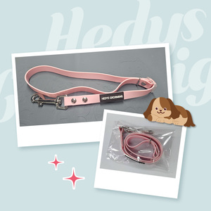 Coleira Ajustável HEDYS GROOMING em PVC Impermeável e Durável Rosa para Cães – Ideal para Salão e Uso Doméstico - Product Image 6