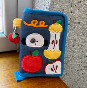 กระเป๋าผ้าใบใส่หนังสือเดินทางสุดสร้างสรรค์สำหรับ<span class=keywords><strong>ลูก</strong></span>สุนัขและช้างกระเป๋าสตางค์ผ้าแคนวาสสำหรับใส่ของและของขวัญแบบพับได้ - Product Image 5