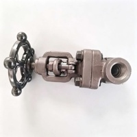 Vanne à soupape en acier inoxydable forgé 304L à filetage femelle PN20, actionnée par volant OEM pour l'alimentation et le drainage d'huile, de gaz, de produits chimiques et d'eau