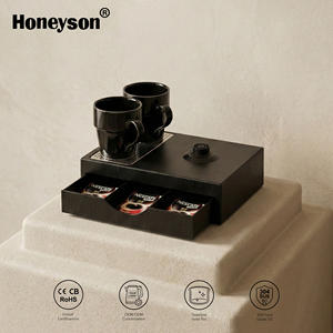 غلاية كهربائية صغيرة لاسلكية من الفولاذ المقاوم للصدأ بسعر رخيص لوسائل الراحة الفندقية، مع قاعدة دوارة 360 درجة وصواني ترحيبية للضيافة - Product Image 1