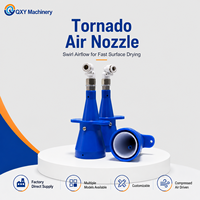 Cuchilla de Aire Tornado de Alta Presión de PP para Compresor de Aire, Eliminación de Polvo, Soplado de Agua, Limpieza Industrial de Piezas Irregulares QXY