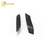 Protection d'angle supérieure avant en carbone sec style MP M3 M4 pour BMW F80, accessoires extérieurs, systèmes de carrosserie automobile, 2014-ON, 2 pièces