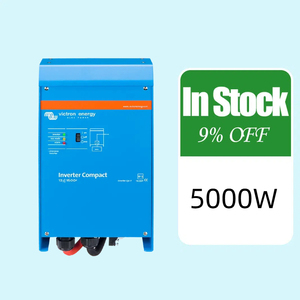 Inversor Solar AC-DC-AC de 5kw 24/5000 48/5000 de Bajo Voltaje Monofásico 230V50Hz con 80% de Eficiencia y Protección IP21 - Product Image 1