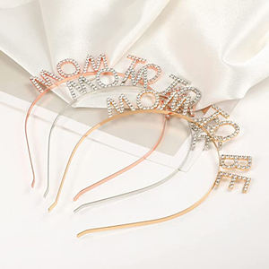 Baby Shower Décoration Maman À Être Bandeau Diadème Maman À Être Couronne pour Baby Shower Faveurs Cadeaux Décorations De Fête Fournitures - Product Image 1