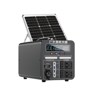 Générateur Solaire Portable Tout-en-un 1000W 220V Rechargeable, Meilleur Chargeur avec Prise pour la Maison