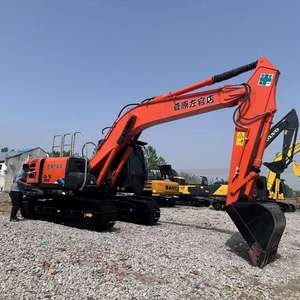 Excavatrice sur chenilles d'occasion Hitachi ZX200 20 tonnes, d'origine japonaise, fiable, hydraulique, pour l'exploitation minière, avec certification CE - Product Image 3