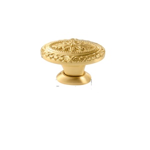 European Luxury <b>Handle</b> American Pure <b>Copper</b> Door <b>Handle</b> for Dresser Bathroom Cabinet Wine Cabinet Modern Creative Brass for - Product Image 3
