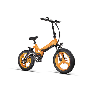 Vélo électrique pliable pour adultes, moteur sans balais 48V 750W, batterie au lithium 16Ah, cadre en alliage d'aluminium, 7 vitesses, roues de 24 pouces, pneus larges, frein à disque - Product Image 4