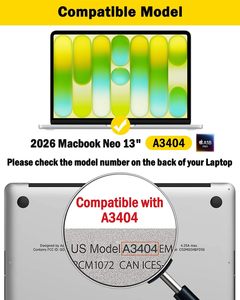 13 Neo MacBook 2026 Screen <b>Protector</b> Anti Blue Light Anti Glare Scratch Resistant For Apple <b>Laptop</b> - Product Image 3