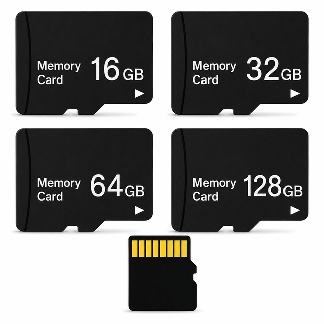 128GB Original SD TF Memory Card Pack 4GB 8GB  Mini SD and SD Modules Class 10 Speed for Mobile Dash Cam MP3 Data Save