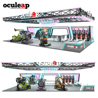 Parc à thème VR, jeux d'arcade en réalité virtuelle 5D, simulateur de jeux VR, parc d'attractions en plein air, machine de jeu 12D, aire de jeux intérieure pour enfants