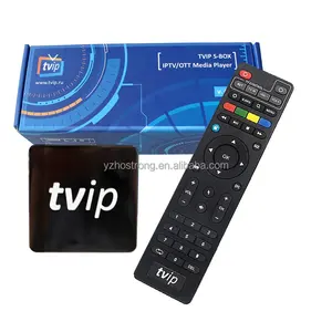 Beautiful design Remote Control TVIP S805 1G8G Linux android dual OS tvip s box v.410 manufactured in China Quad core TV