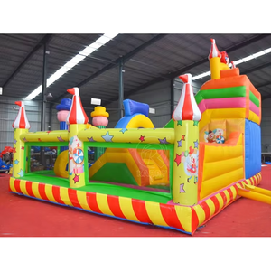 Château gonflable <span class=keywords><strong>de</strong></span> cirque en PVC robuste <span class=keywords><strong>de</strong></span> 0,45 à 0,9 m, château gonflable commercial avec toboggan à <span class=keywords><strong>louer</strong></span> - Product Image 5