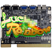 HET Luck Rainbow Game Board Support Single n Dual Screen Single Spanish PCB Software (MOQ2Pcs) Prix d'usine pour machine de divertissement
