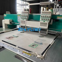 ZHIYU Nouvelle Machine à Broder Plate Automatique à Double Tête 9 Aiguilles Dahao A18 à Commande Informatique, Usage Domestique, Huilage Automatique