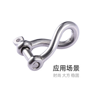 ตัวเชื่อมต่อเหล็กกล้าไร้สนิมรูปตัว D สำหรับใช้ในเรือ - Product Image 3