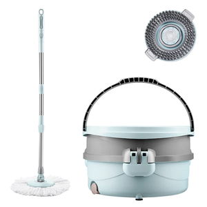 Deluxe 360 Spin Magic <span class=keywords><strong>Mop</strong></span> Bucket Essoreuse de nettoyage robuste avec fonctions de luxe - Product Image 4