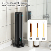 Diffuseur d'arômes Exquisite Scents SPEAKER, diffuseur d'arômes sans eau avec dessus en verre, nébuliseur d'huiles essentielles, facile à nettoyer