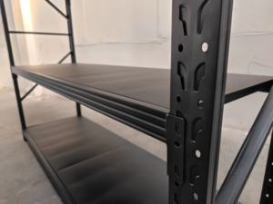 Nouveau produit : Étagère de stockage industrielle légère à longue portée, sans boulons, à rivets, pour entrepôt, réglable - Product Image 5