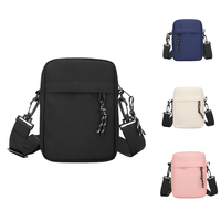 Groothandel Oxford Trending 2025 Tassen Heren Op Maat Kleur Logo Materiaal Crossbody Telefoon Messenger Schouder Mini Sling Bag voor Heren