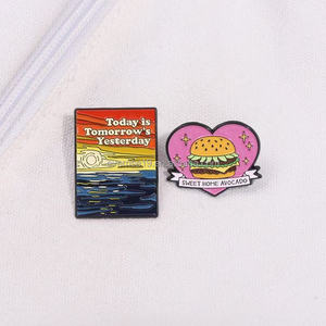 Chine Usine En Gros Personnalisé Dessin Animé <span class=keywords><strong>Van</strong></span> <span class=keywords><strong>Gogh</strong></span> Peinture Émail Doux Timbre Western Chapeau Épingles Célèbre Peinture Métal Artisanat - Product Image 3