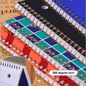 Quaderno a Spirale 3 Soggetti 10.2\" X 8.2\" 120 Pagine a Righe <span class=keywords><strong>Formato</strong></span> <span class=keywords><strong>A4</strong></span> Regalo Rilegatura a Spirale Carta 70gsm 60 Fogli - Product Image 3