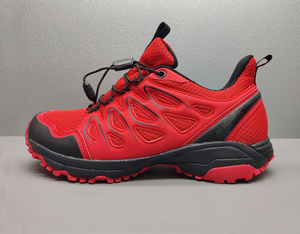 Zapatos de senderismo de cuero antideslizantes transpirables para hombre, botas de corte bajo, suela vibrante, verano, exterior, senderismo, caminar térmico - Product Image 3