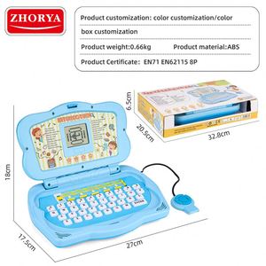 Ordinateur portable éducatif Zhorya à 20 fonctions pour enfants, machine d'apprentissage de l'anglais - Product Image 6