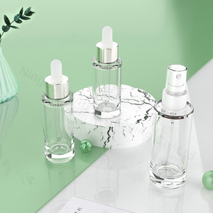 30ml 40ml 50ml Chất lượng cao nhỏ rỗng Chai nhỏ giọt nhựa <span class=keywords><strong>PET</strong></span> Heavyweight chai với ống nhỏ giọt rõ ràng nặng tường chai - Product Image 2