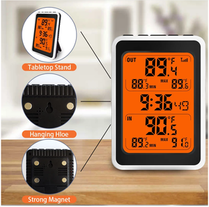 売れ筋冷蔵庫 ワイヤレスデジタルスマート冷蔵庫・冷凍庫 温度計アラート機能付き 温度計 ワイヤレスセンサー1個付き - Product Image 3
