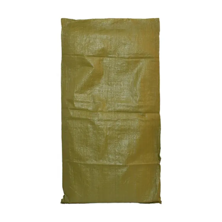 नई आगमन सस्ती कीमत 25kg 50kg निर्माता पॉलीथीन निर्माण कचरा बैग हरी एकल-परत प्लास्टिक बैग