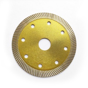Lame per seghe circolari da taglio in ceramica Turbo Dry Disc Tile 4 lame da taglio diamantate segmentate in porcellana - Product Image 1
