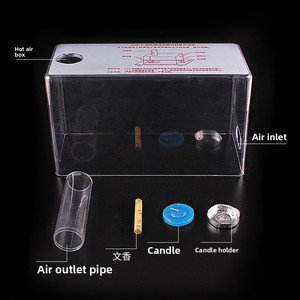 Equipo de Demostración de Formación de Vientos para Escuelas Primarias/Secundarias y Jardines de Infancia, Modelo de Física de Subida de Aire Caliente para la Enseñanza de Ciencias - Product Image 2