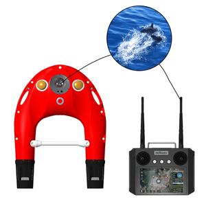 Robot de sauvetage télécommandé à conception brevetée avec positionnement GPS Beidou, caméra HD, lumière d'alarme, fonction talkie-walkie et bouée de sauvetage - Product Image 6