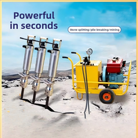 Fendeuse de roche hydraulique diesel pour la démolition statique de roches renforcées de béton dans les mines et carrières