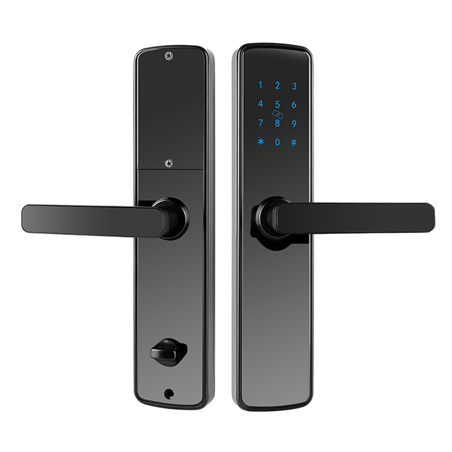 Security Door Lock Digital Lock With Key Smart Apartment Airbnb Rfid Card Electronic Smart Lock