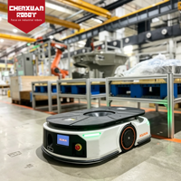 Robot mobile autonome efficace de 600 kg, AMR multi-navigation pour la manutention automatique des matériaux en usine et entrepôt
