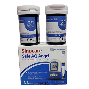 <span class=keywords><strong>Tiras</strong></span> reactivas para la <span class=keywords><strong>diabetes</strong></span> Sinocare Safe AQ Angel - Product Image 5