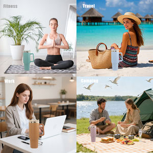 Vaso Térmico Aislado <span class=keywords><strong>de</strong></span> 40oz, Taza <span class=keywords><strong>de</strong></span> Café <span class=keywords><strong>de</strong></span> Viaje <span class=keywords><strong>de</strong></span> Doble Pared, con Pajita, Diseño Mate para Sublimación, <span class=keywords><strong>Vasos</strong></span> Deportivos <span class=keywords><strong>de</strong></span> Metal - Product Image 3