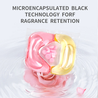 Capsules de lessive non biologiques 5 en 1 OEM 10g, parfum longue durée, dosettes de détergent