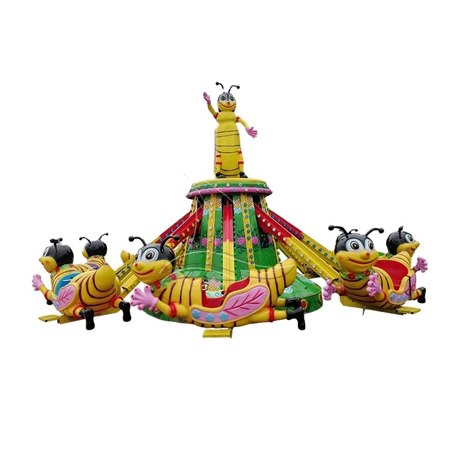 Import From China Self Control Bee Playground Products Airplane Games Kids Rides Amusement Park Equipment