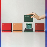 Vente en gros de boîte d'emballage d'expédition en papier au design personnalisé de luxe boîte-cadeau avec logo pour bougies parfumées d'aromathérapie