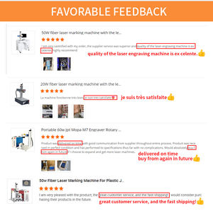 Machine de marquage laser CO2 UV à fibre avec plateforme de travail en aluminium dynamique X Y mobile avancée avec Sin Jpt E2 M7 - Product Image 6