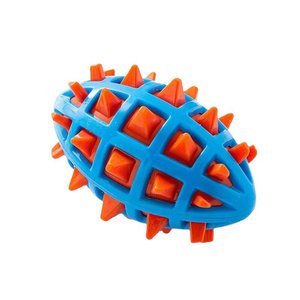Juguetes Masticables para Perros de TPR Ecológicos de Alta Calidad al por Mayor, Juguetes Chirriantes para Mascotas de Rugby de Dos Colores, Juguetes Naturales para Perros - Product Image 2